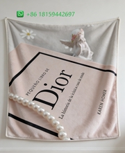 Dior Throw Blankets